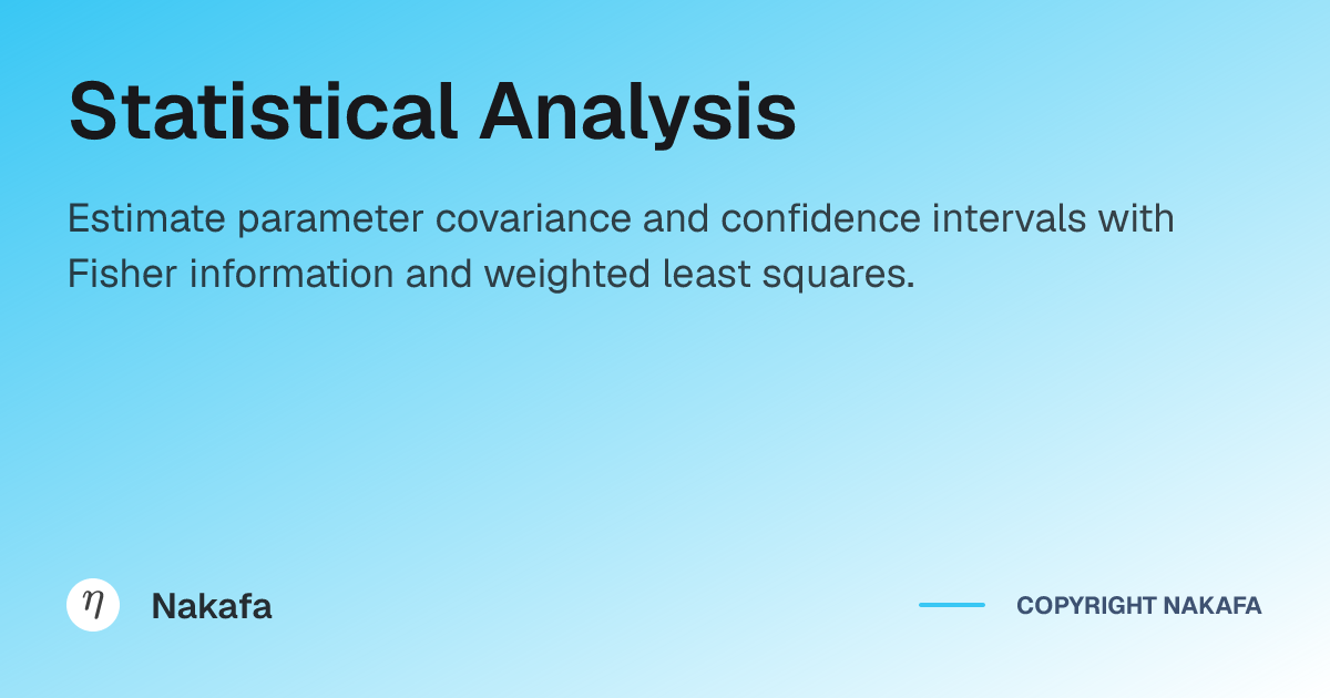 Statistical Analysis
